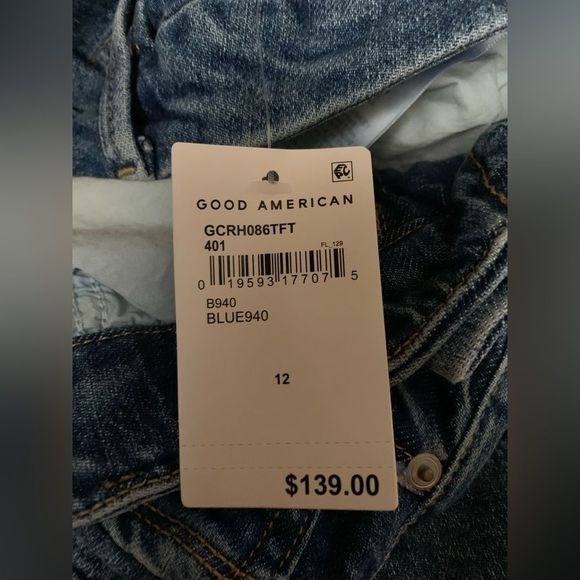 Good American Jeans, Skinnyish Fit, Hi- Rise, Size 12/31, NWT. - Picture 11 of 11